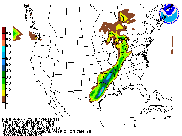 6-Hour PQPF valid 18Z March 10, 2013