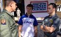 NASCAR Donates Tickets as Stars Stenhouse, Suarez Visit Luke AFB