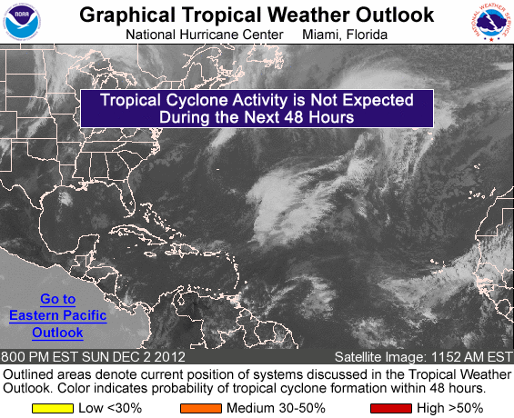 Atlantic Tropical Overview - Click for National Hurricane Center