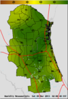 Relative Humidity Mesoanalysis