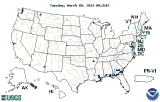 WaterWatch flood data