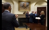 President Obama Attends the Swearing-In Ceremony for CIA Director John Brennan