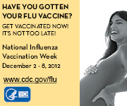 Have you gotten your flu vaccine? It's not too late! It's National Influenza Vaccination Week.