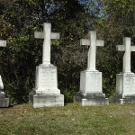 Crosses at Oakdale Cemetery Wilimington, NC