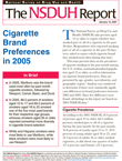 Cigarette Brand Preferences in 2005