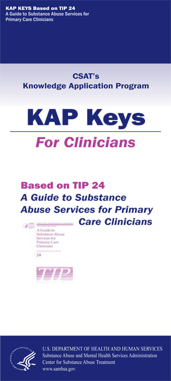 Guide to Substance Abuse Services for Primary Care Clinicians 