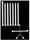 View of channels for sorting and storage