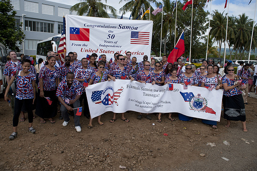 Parliament Grounds celebration.