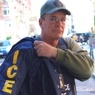 ICE agent wearing jacket