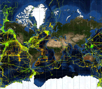 Screenshot of NGDC Bathymetry Viewer