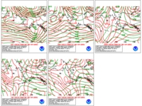 Day 4-8  WPC Versus GFS 500mb Heights for Alaska