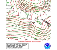 Day 4 WPC and GFS 500mb Height Forecasts