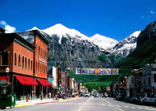 Downtown Telluride.