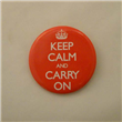 FDR02998 - 2.25" Keep Calm and Carry On Button