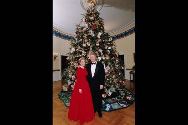 Christmas First Families: Clinton 1995