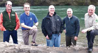 Photo of Clackamas River Basin Bull Trout Team. 