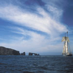 Arch rock with tall ship, Anacpa Island ©timhaufphotography.com