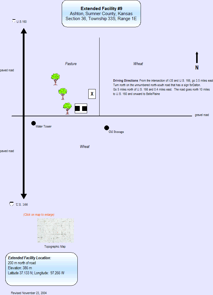 Ashton Extended Facility Map