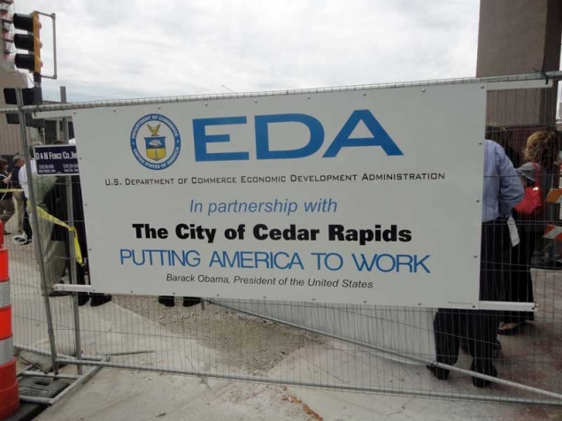 Commerce's EDA partners with the city of Cedar Rapids