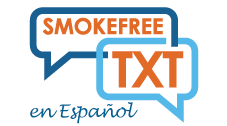 Smokefree TXT en Español logo