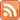 orange and white RSS icon