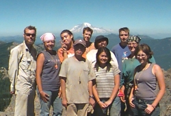 Forest Volunteers in the sun