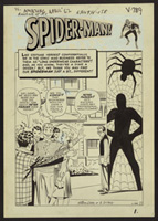 Spider-man! Drawing by Steve Ditko