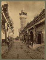 Neurdein freres, photographer. Sidi Ben Ziaa Mosque, Tunis