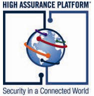 Logo:  High Assurance Platform - Security in a Connected World