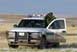 CBP Border Patrol agent monitors US/Canadian border near Sweet Grass Montana.