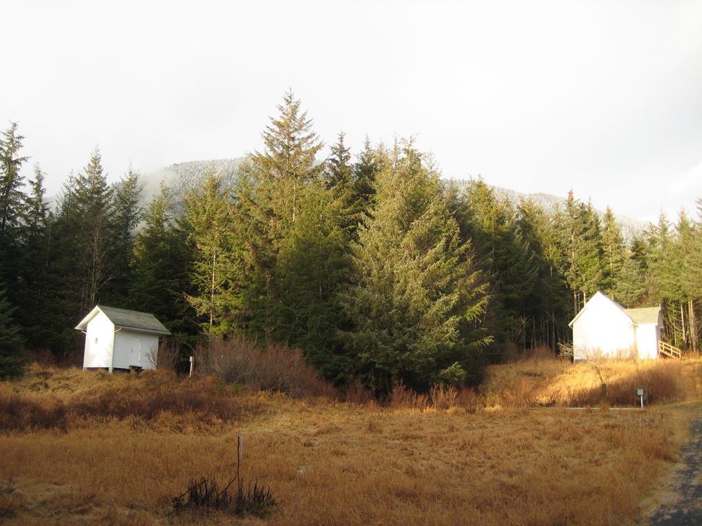 Absolutes and variations buildings at Sitka, AK magnetic observatory.