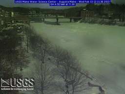 Latest Kennebec River web camera image.