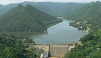 View of Lago Dos Bocas, Arecibo, PR.