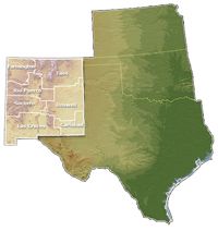 Map of Oklahoma Field Office