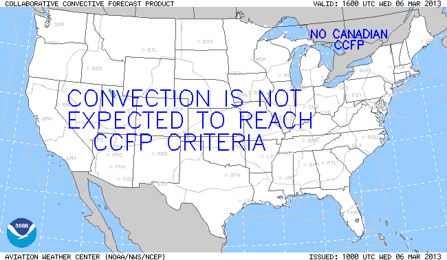 CCFP 6-hour Forecast