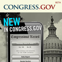 New in Congress.gov The Congressional Record