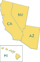 Map of EPA Region 9