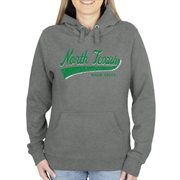 North Texas Mean Green Ladies All-American Primary Pullover Hoodie - Gunmetal