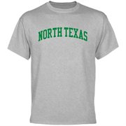 North Texas Mean Green Basic Arch T-Shirt - Ash