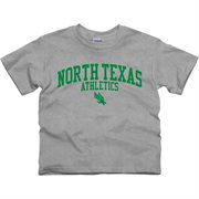 North Texas Mean Green Youth Athletics T-Shirt - Ash