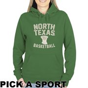 North Texas Mean Green Ladies Legacy Pullover Hoodie - Green