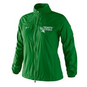 Nike North Texas Mean Green Ladies Microfiber Full Zip Jacket - Green