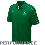 Nike North Texas Mean Green Control Force Coaches Sideline Performance Polo - Green