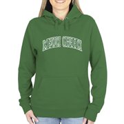 North Texas Mean Green Ladies Secondary Traditional Arch Pullover Hoodie - Green