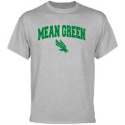 North Texas Mean Green Ash Logo Arch T-shirt