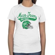 North Texas Mean Green Ladies Enduring Belief Slim Fit T-Shirt - White