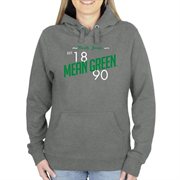 North Texas Mean Green Ladies Devotion Pullover Hoodie - Gunmetal