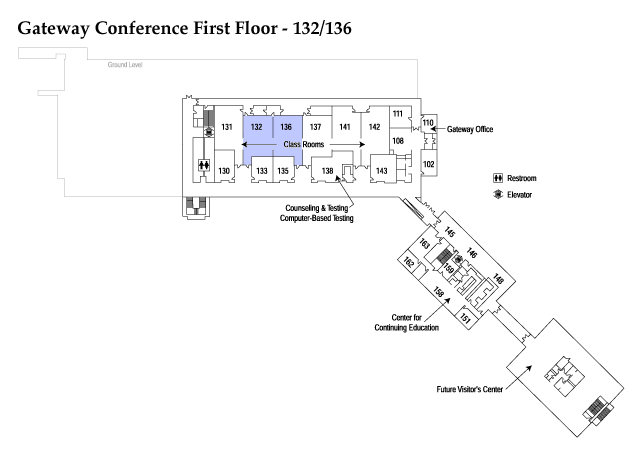 First floor map