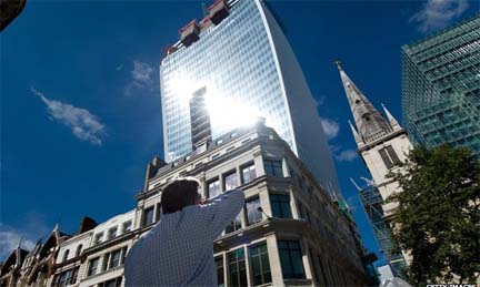 Skyscraper in London