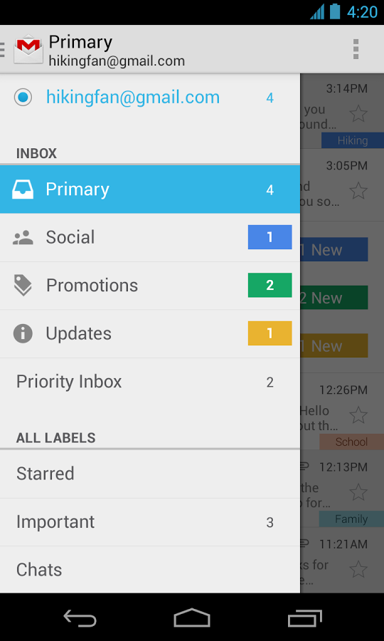 Gmail - screenshot